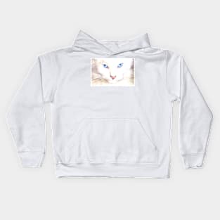 Ghost the Cat Kids Hoodie